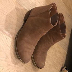 Lucky Brand Brown Booties